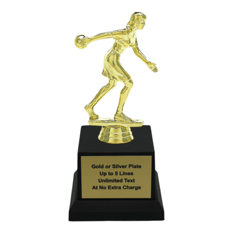 Custom Bowling Trophy - Type A1 Series 3551 - Anderson Trophy Co.