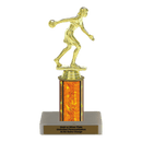 Custom Bowling Trophy - Type C Series 3551 - Anderson Trophy Co.