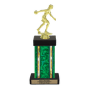Custom Bowling Trophy - Type F Series 3551 - Anderson Trophy Co.