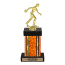 Custom Bowling Trophy - Type F Series 3551 - Anderson Trophy Co.