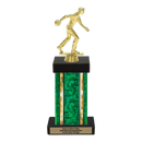 Custom Bowling Trophy - Type F Series 3551 - Anderson Trophy Co.