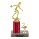 Custom Bowling Trophy - Type L Series 3551 - Anderson Trophy Co.