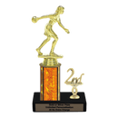 Custom Bowling Trophy - Type L Series 3551 - Anderson Trophy Co.