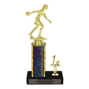 Custom Bowling Trophy - Type L Series 3551 - Anderson Trophy Co.