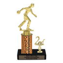 Custom Bowling Trophy - Type L Series 3551 - Anderson Trophy Co.