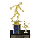 Custom Bowling Trophy - Type L Series 3551 - Anderson Trophy Co.