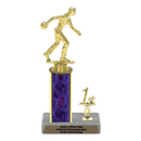 Custom Bowling Trophy - Type L Series 3551 - Anderson Trophy Co.