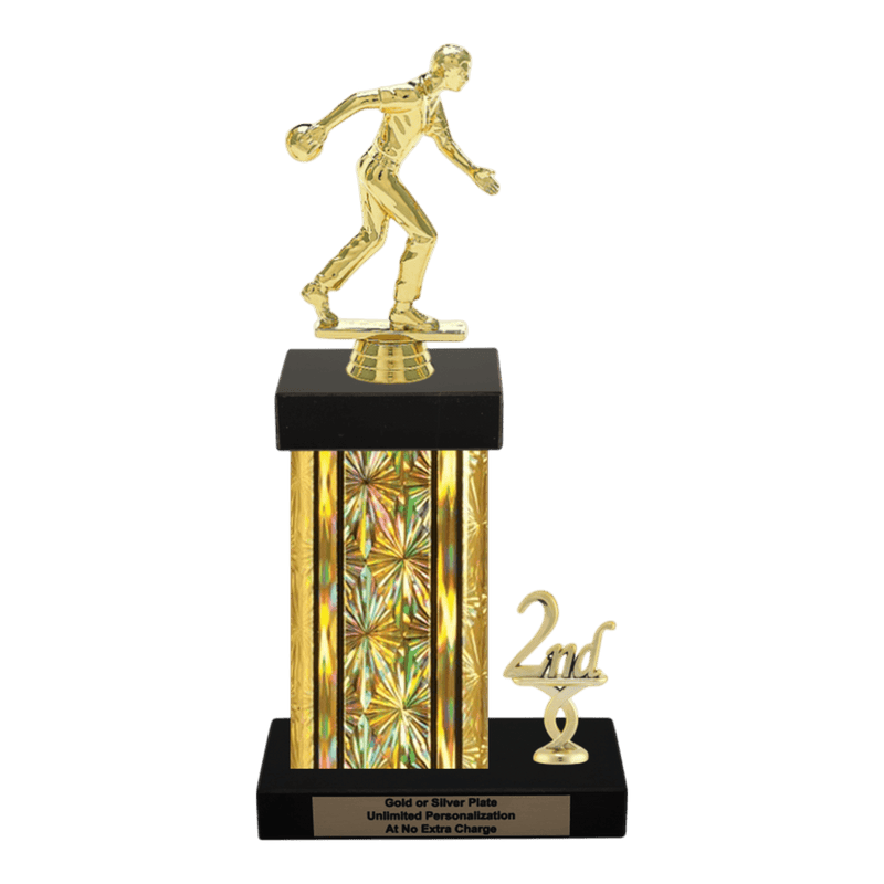 Custom Bowling Trophy - Type N Series 3551 - Anderson Trophy Co.