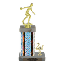 Custom Bowling Trophy - Type N Series 3551 - Anderson Trophy Co.