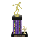Custom Bowling Trophy - Type N Series 3551 - Anderson Trophy Co.