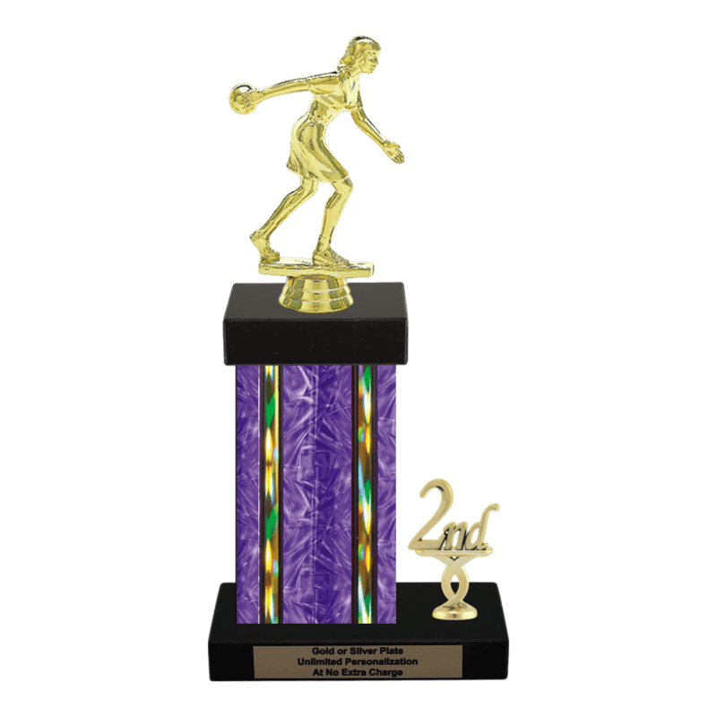 Custom Bowling Trophy - Type N Series 3551 - Anderson Trophy Co.