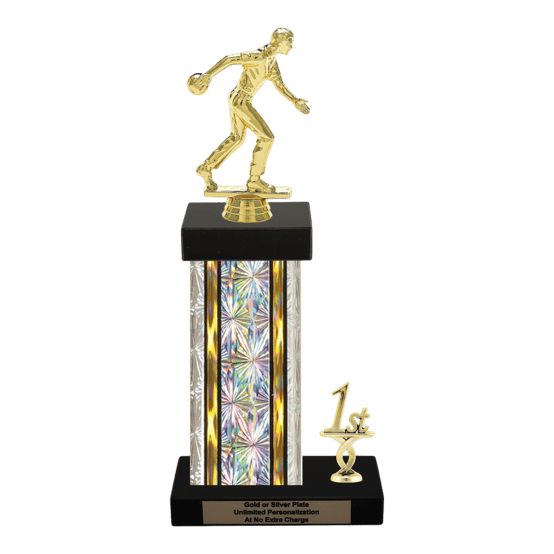 Custom Bowling Trophy - Type N Series 3551 - Anderson Trophy Co.