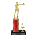 Custom Boxing Trophy - Type L Series 3509 - Anderson Trophy Co.