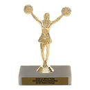 Custom Cheer Trophy - Type A Series 3506 - Anderson Trophy Co.