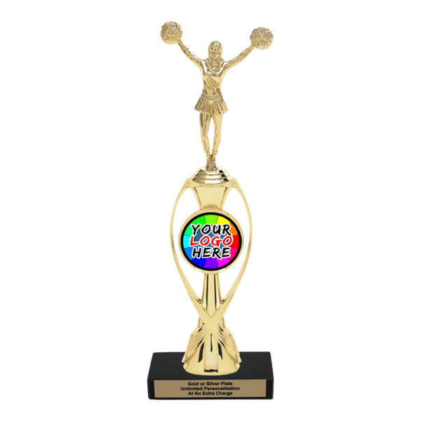 Custom Cheer Trophy - Type B Series 3506/36013 - Anderson Trophy Co.