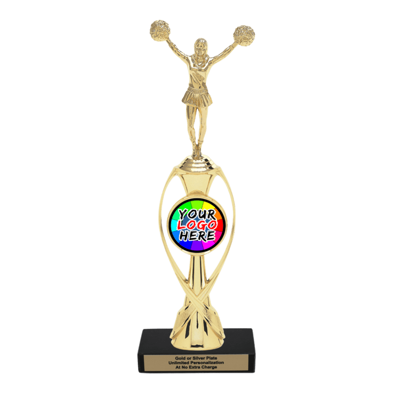 Custom Cheer Trophy - Type B Series 3506/36013 - Anderson Trophy Co.