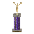 Custom Cheer Trophy - Type F Series 3506 - Anderson Trophy Co.