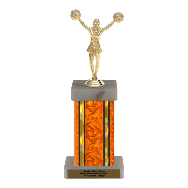 Custom Cheer Trophy - Type F Series 3506 - Anderson Trophy Co.