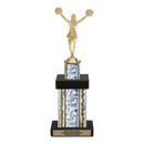Custom Cheer Trophy - Type G Series 3506 - Anderson Trophy Co.