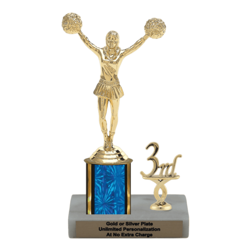 Custom Cheer Trophy - Type L Series 3506 - Anderson Trophy Co.