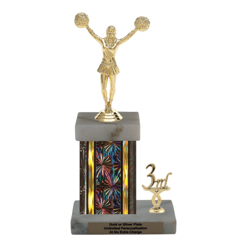 Custom Cheer Trophy - Type N Series 3506 - Anderson Trophy Co.