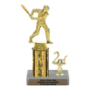 Custom Cricket Trophy - Type L Series 34003 - Anderson Trophy Co.