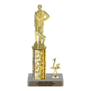 Custom Cricket Trophy - Type L Series 3531 - Anderson Trophy Co.