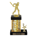 Custom Cricket Trophy - Type N Series 34003 - Anderson Trophy Co.