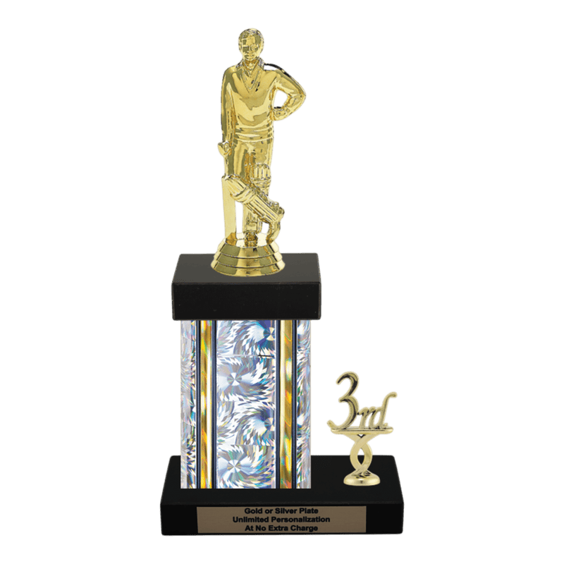 Custom Cricket Trophy - Type N Series 3531 - Anderson Trophy Co.