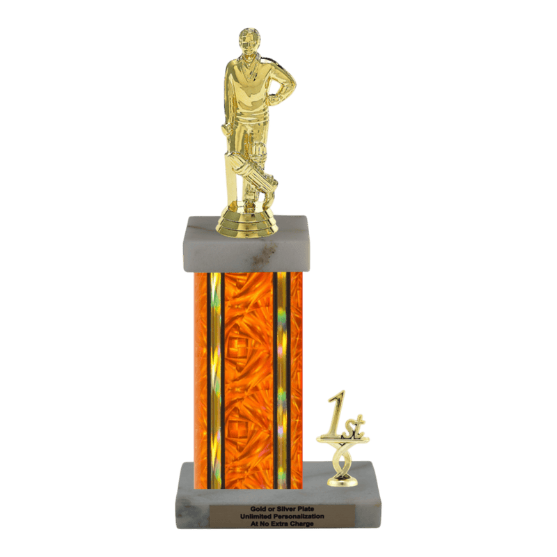 Custom Cricket Trophy - Type N Series 3531 - Anderson Trophy Co.