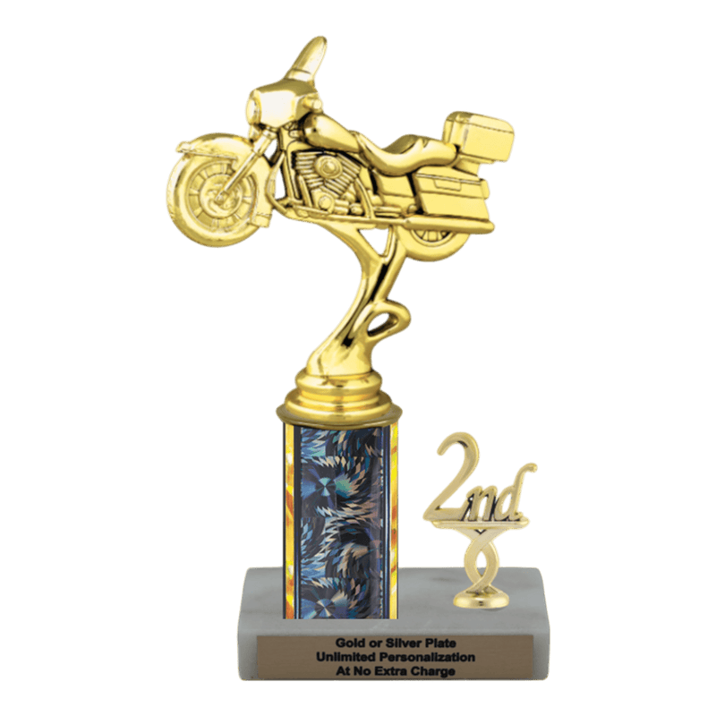 Custom Cruiser Motorcycle Trophy - Type L Series 1RP82224 - Anderson Trophy Co.