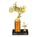 Custom Cruiser Motorcycle Trophy - Type L Series 1RP82224 - Anderson Trophy Co.
