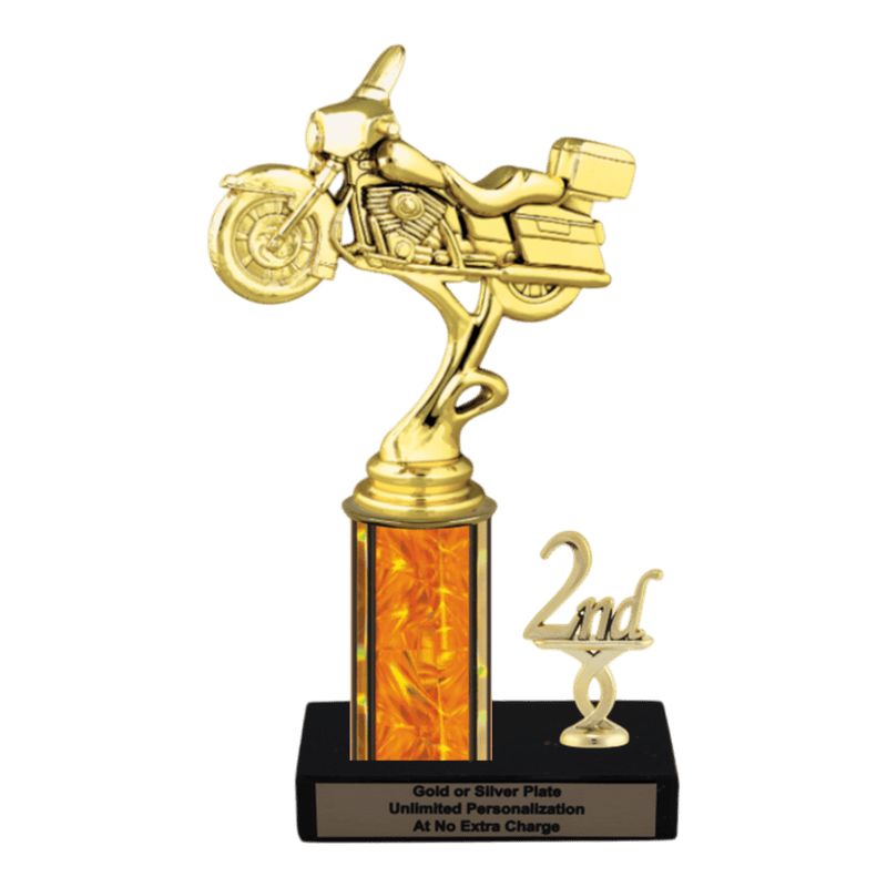 Custom Cruiser Motorcycle Trophy - Type L Series 1RP82224 - Anderson Trophy Co.