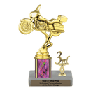 Custom Cruiser Motorcycle Trophy - Type L Series 1RP82224 - Anderson Trophy Co.