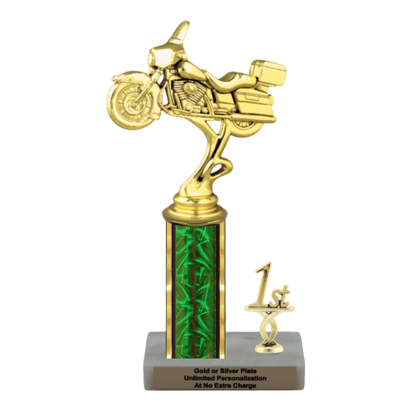 Custom Cruiser Motorcycle Trophy - Type L Series 1RP82224 - Anderson Trophy Co.