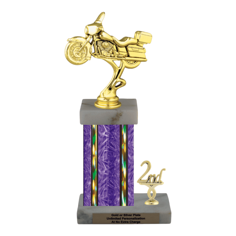 Custom Cruiser Motorcycle Trophy - Type N Series 1RP82224 - Anderson Trophy Co.