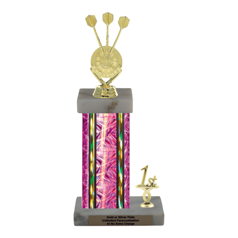 Custom Darts Trophy - Type N Series 35006 - Anderson Trophy Co.