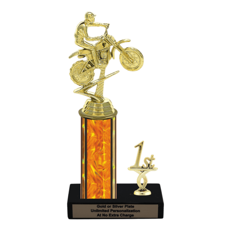 Custom Dirt Bike Motorcycle Trophy - Type L Series 3370 - Anderson Trophy Co.