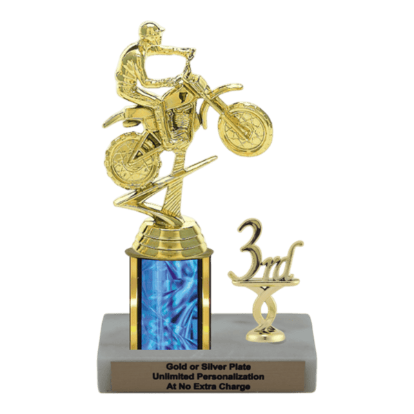 Custom Dirt Bike Motorcycle Trophy - Type L Series 3370 - Anderson Trophy Co.