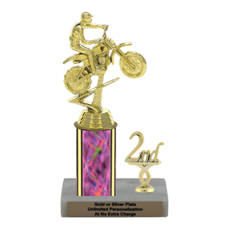 Custom Dirt Bike Motorcycle Trophy - Type L Series 3370 - Anderson Trophy Co.