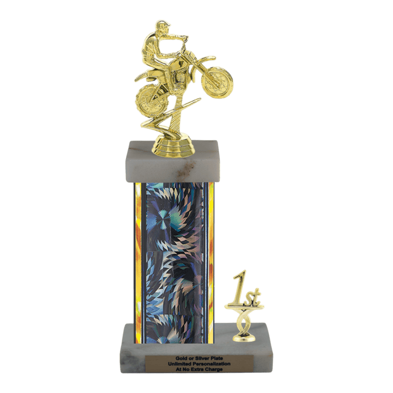 Custom Dirt Bike Motorcycle Trophy - Type N Series 3370 - Anderson Trophy Co.