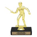 Custom Fencing Trophy - Type A Series 2F2022 - Anderson Trophy Co.