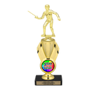 Custom Fencing Trophy - Type B Series 2F2022/342655 - Anderson Trophy Co.