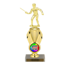 Custom Fencing Trophy - Type B Series 2F2022/342655 - Anderson Trophy Co.