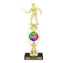 Custom Fencing Trophy - Type B Series 2F2022/36013 - Anderson Trophy Co.