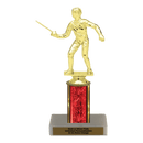 Custom Fencing Trophy - Type C Series 2F2022 - Anderson Trophy Co.