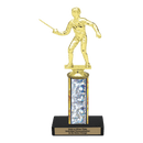 Custom Fencing Trophy - Type C Series 2F2022 - Anderson Trophy Co.