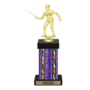 Custom Fencing Trophy - Type F Series 2F2022 - Anderson Trophy Co.