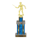 Custom Fencing Trophy - Type G Series 2F2022 - Anderson Trophy Co.