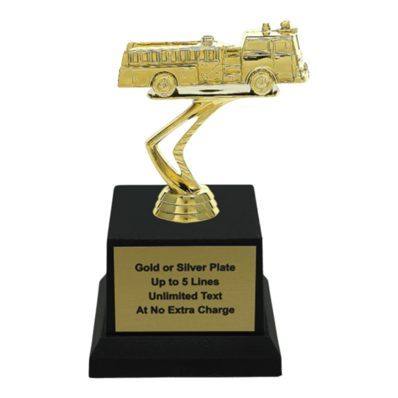 Custom Fire Engine Trophy - Type A1 Series 39001 - Anderson Trophy Co.